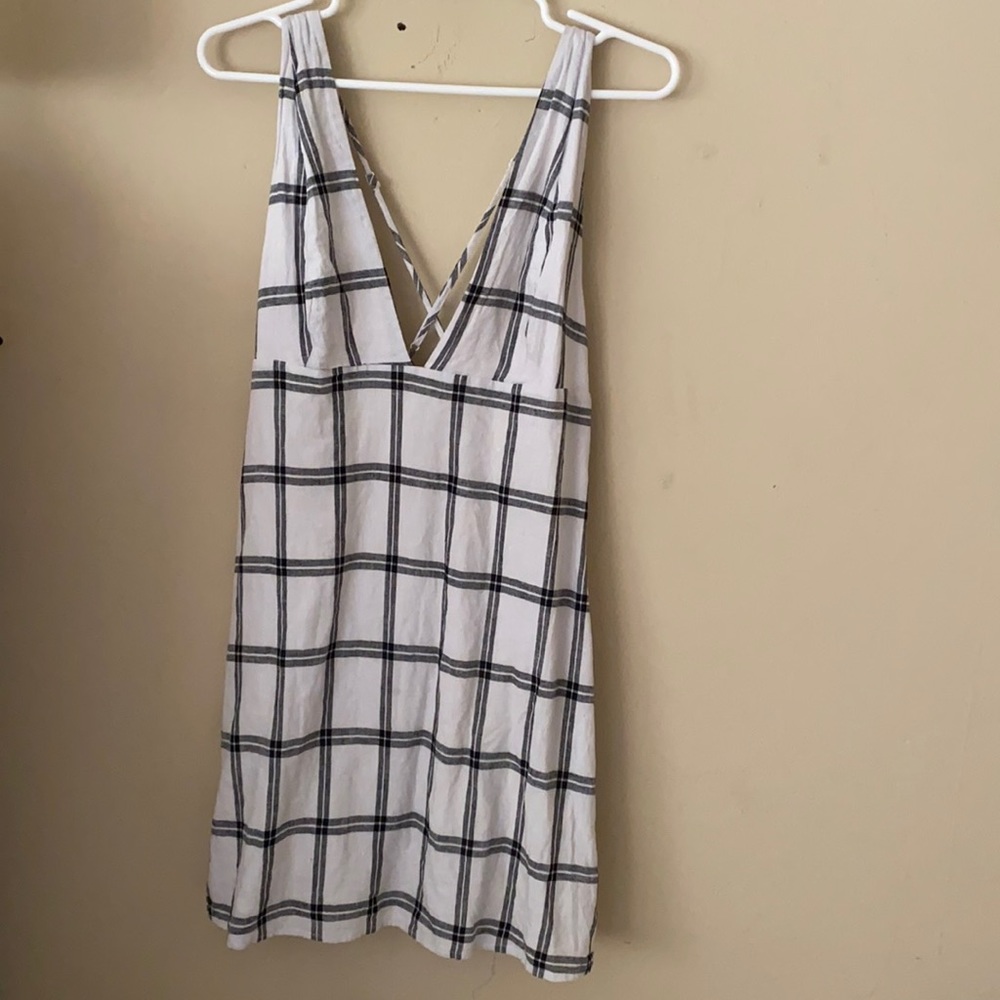 Plaid sun dress